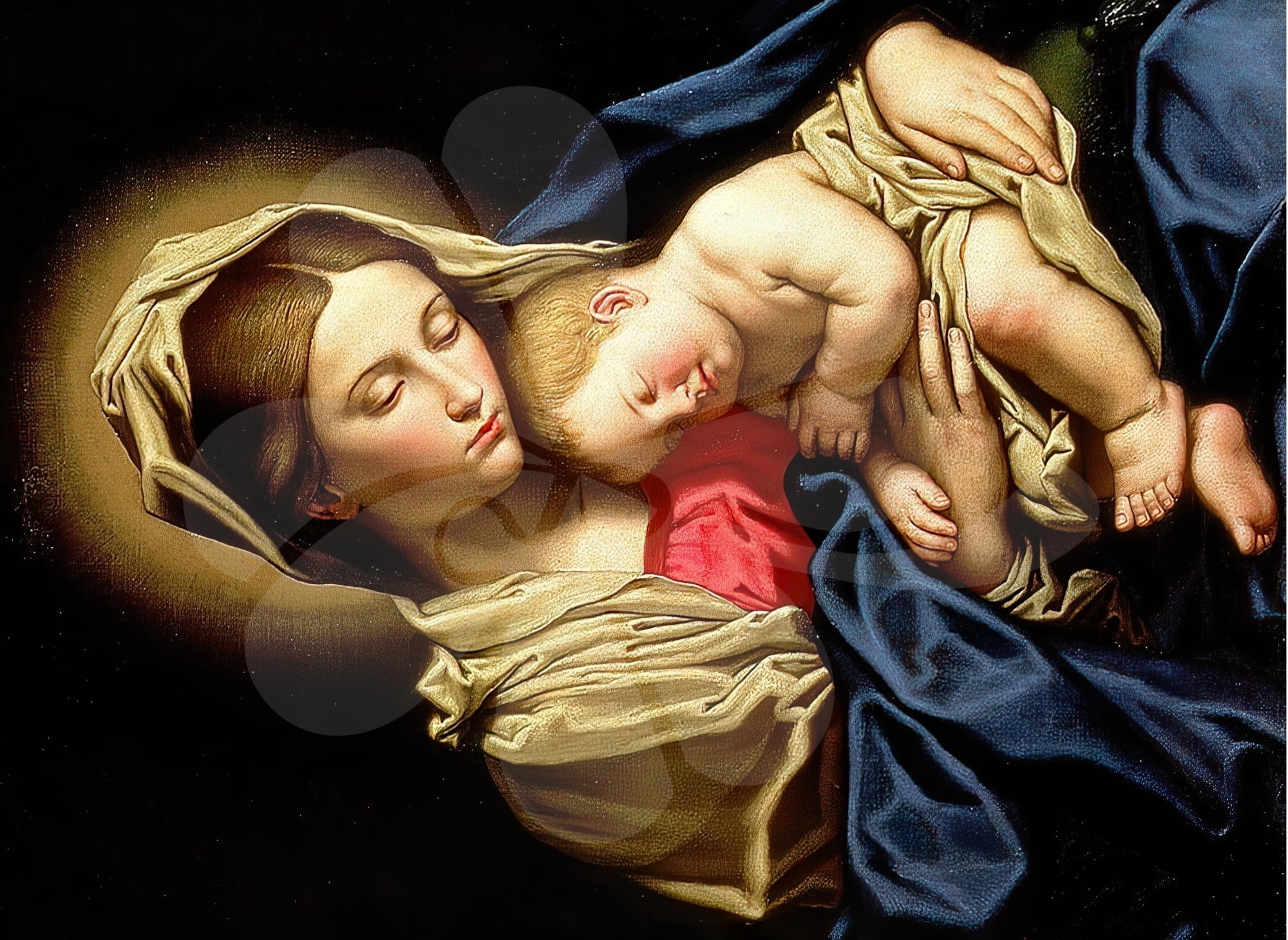 clover-r05-011-madonna-and-child-500-pieces-jigsaw-puzzle