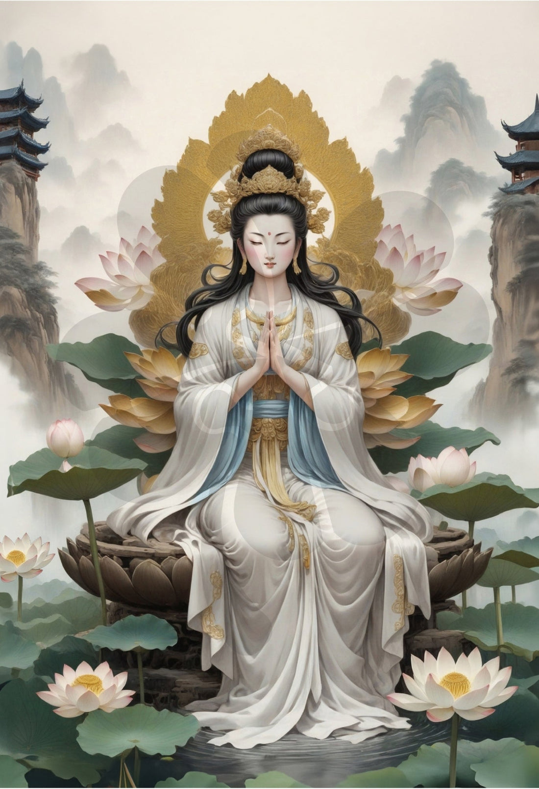 clover-t03-022-guanyin-divine-guardian-300-pieces-jigsaw-puzzle