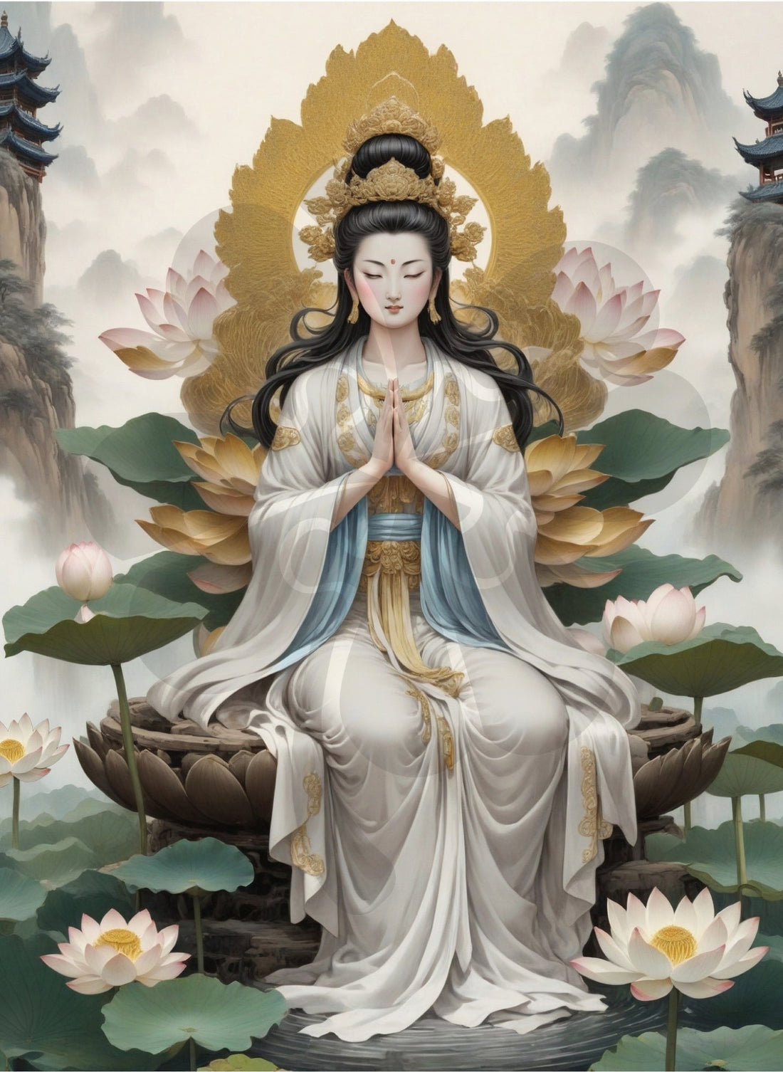 clover-t05-022-guanyin-divine-guardian-500-pieces-jigsaw-puzzle