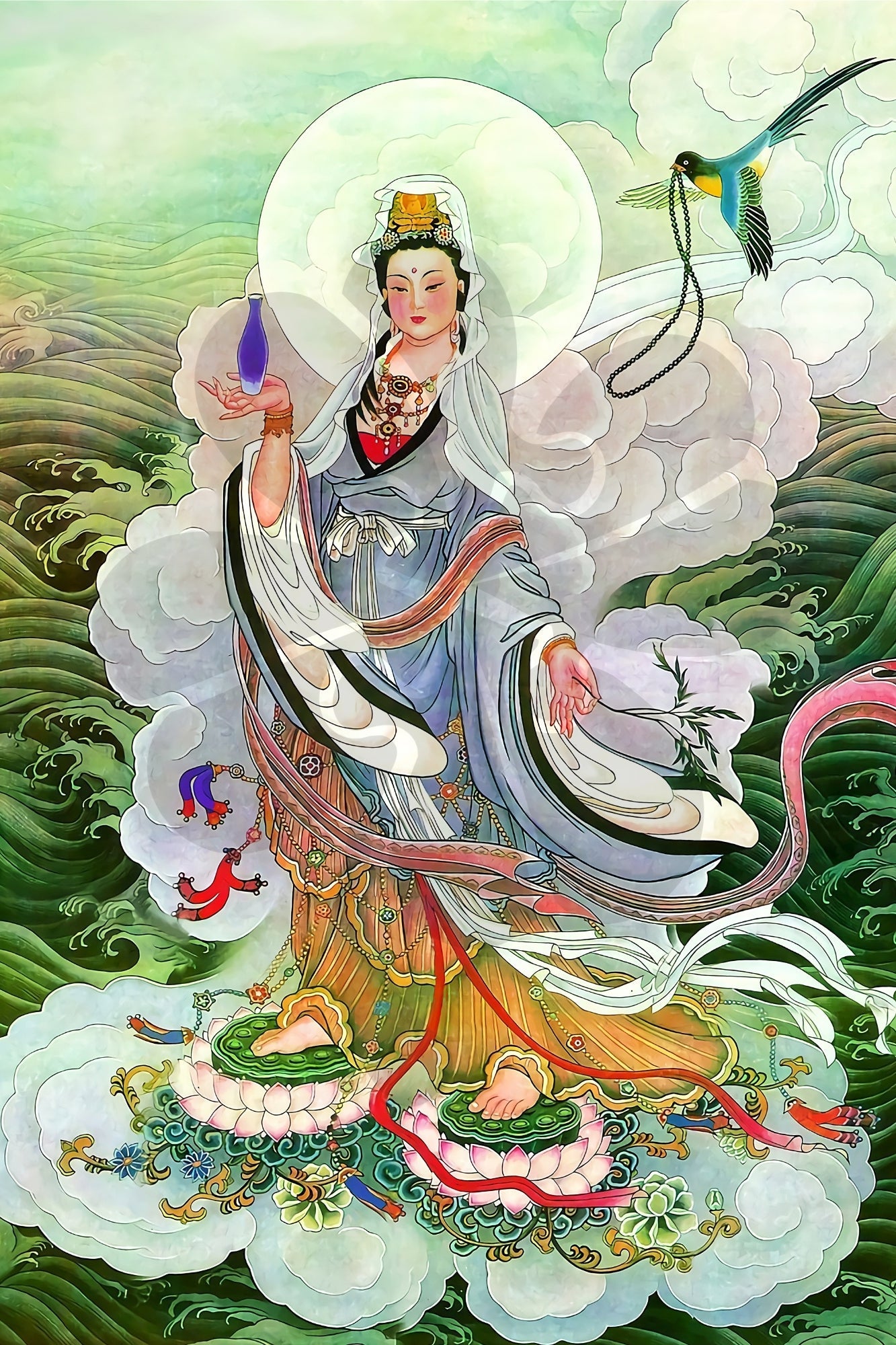 clover-t10-003-guanyin-1000-pieces-jigsaw-puzzle