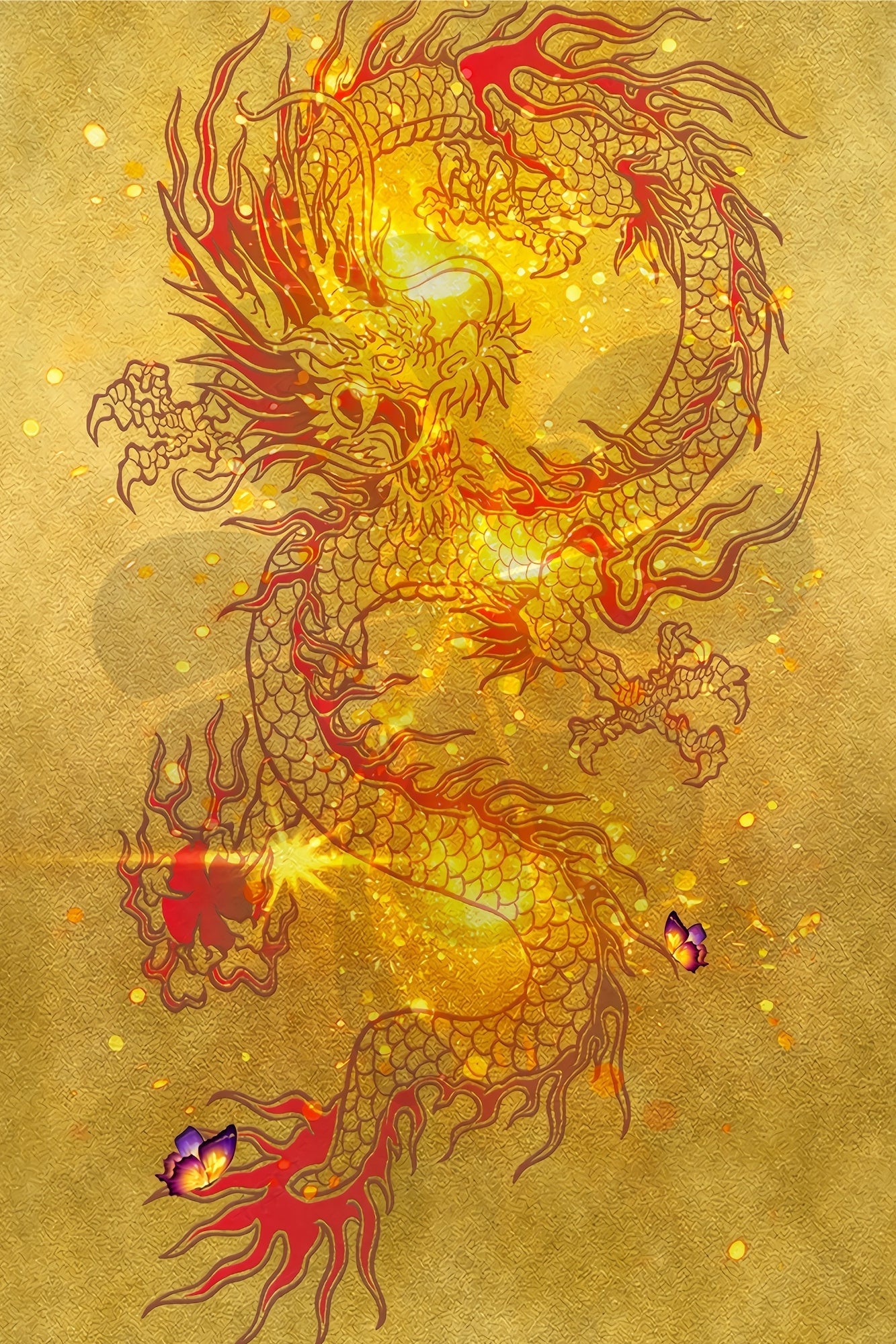 clover-t10-008-golden-dragon-artwork-1000-pieces-jigsaw-puzzle