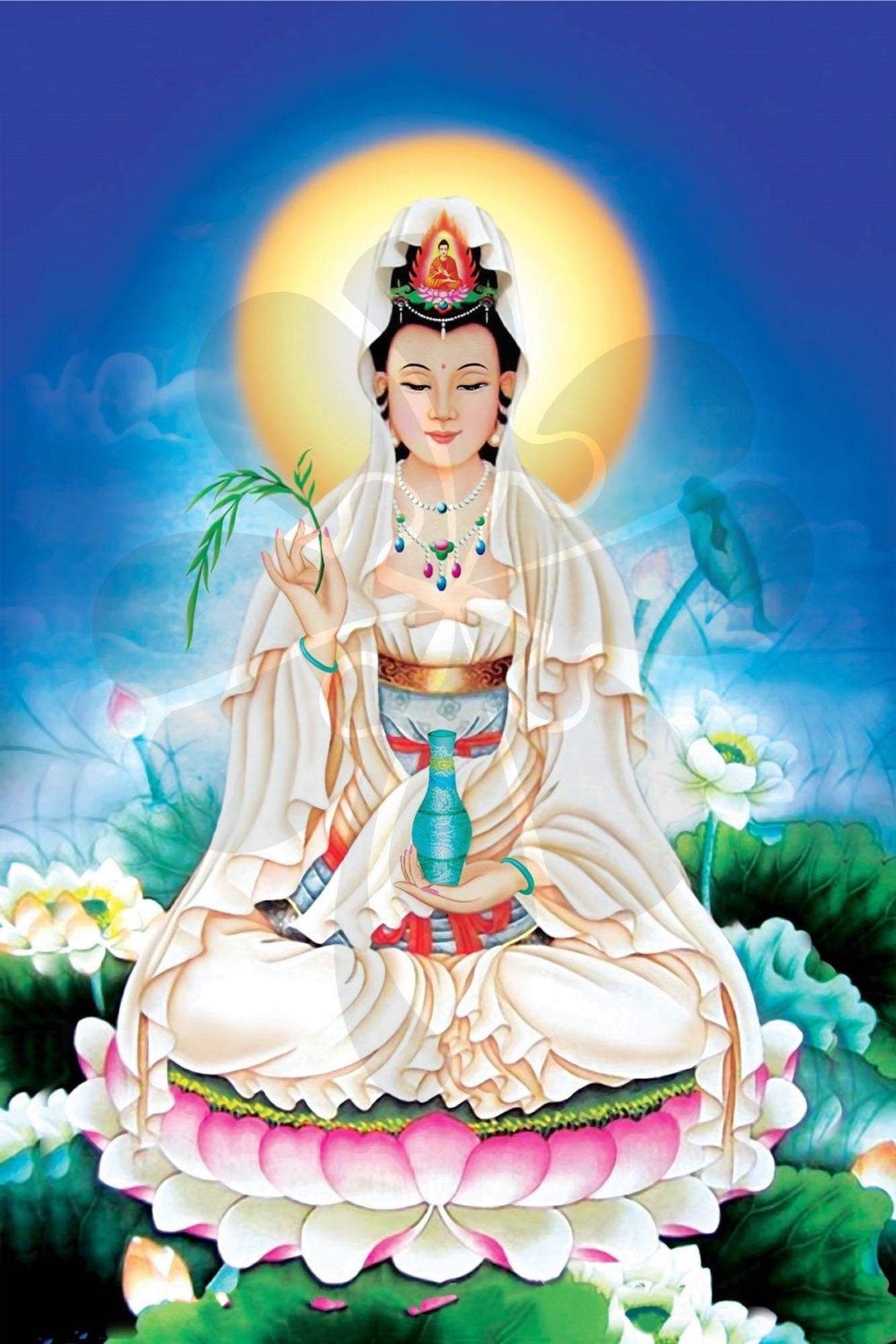 clover-t10-017-merciful-guanyin-1000-pieces-jigsaw-puzzle