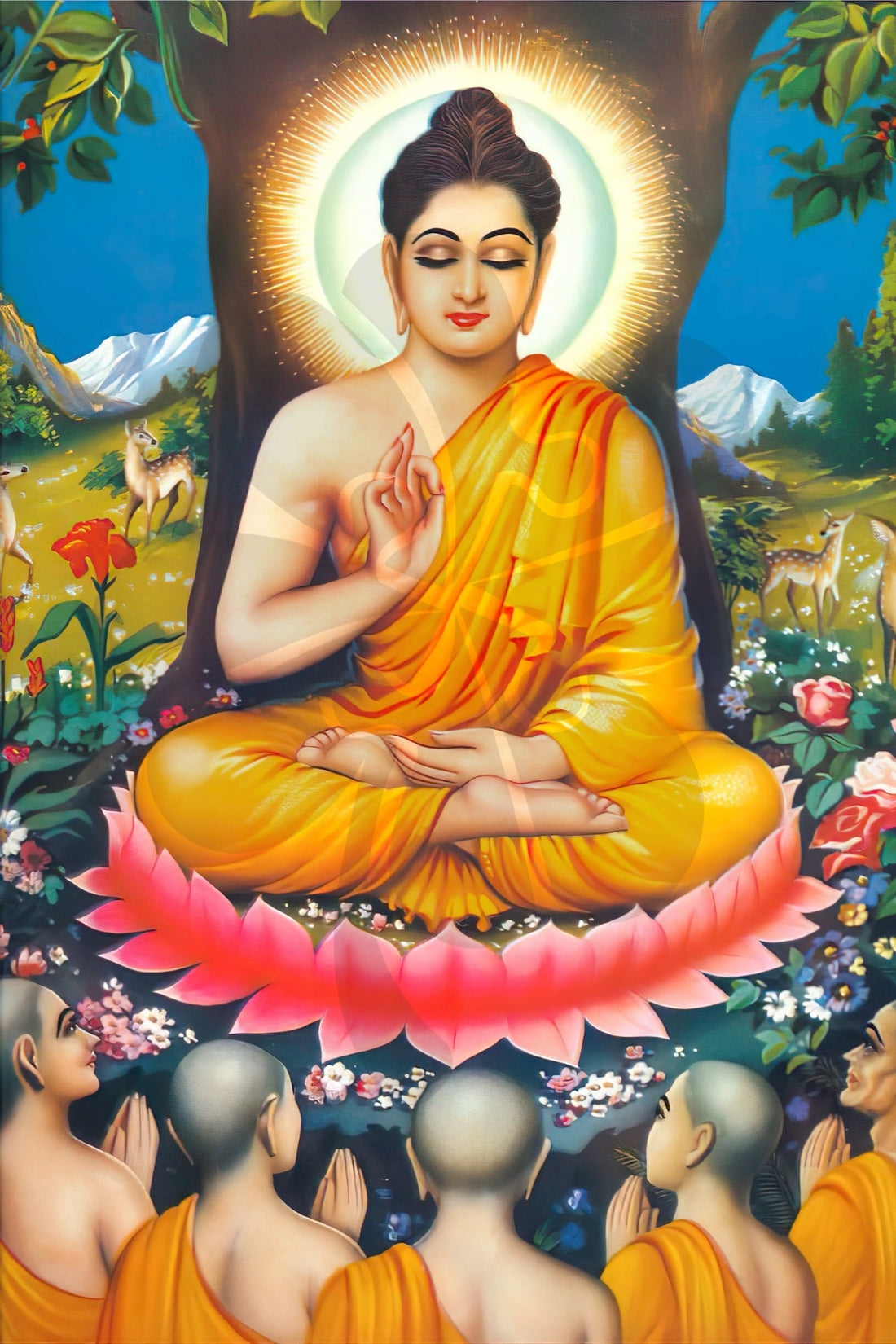clover-t10-019-buddha-and-disciples-1000-pieces-jigsaw-puzzle