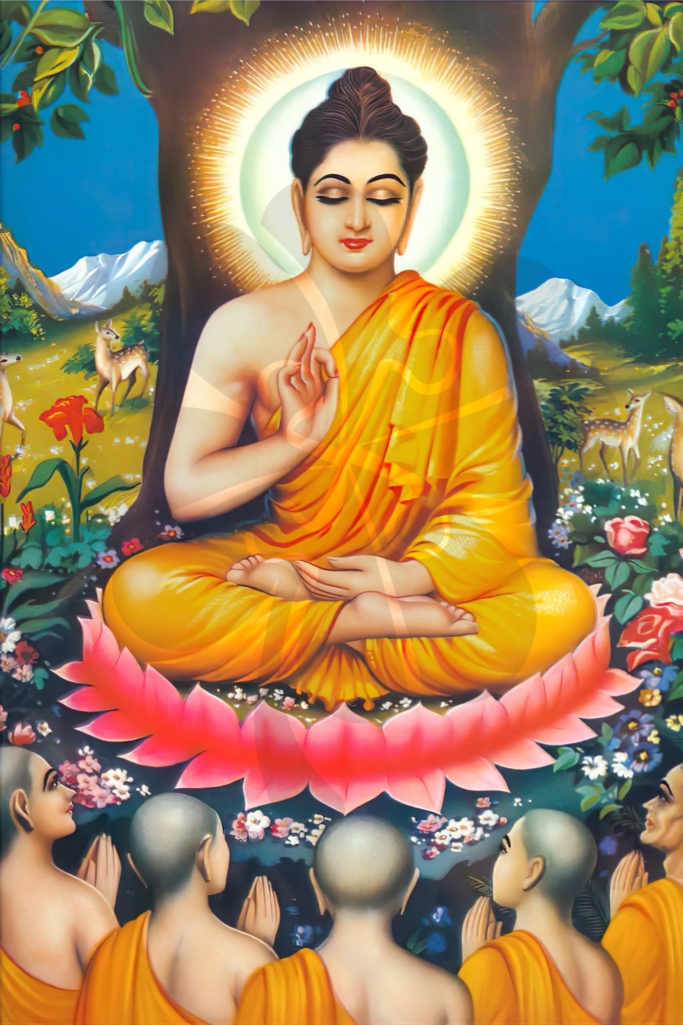 clover-t10-019-buddha-and-disciples-1000-pieces-jigsaw-puzzle