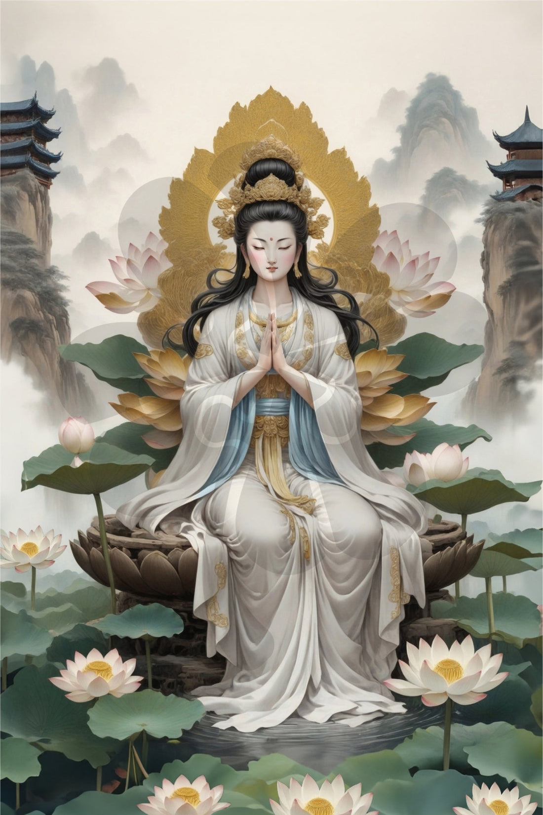 clover-t10-022-guanyin-divine-guardian-1000-pieces-jigsaw-puzzle