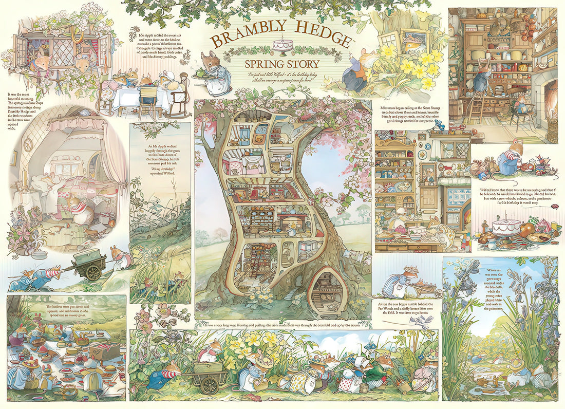 cobble-hill-40015-peter-rabbit-brambly-hedge-spring-story-1000-pieces-jigsaw-puzzle