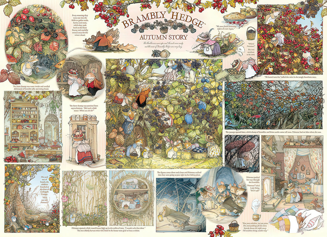 cobble-hill-40017-peter-rabbit-brambly-hedge-autumn-story-1000-pieces-jigsaw-puzzle