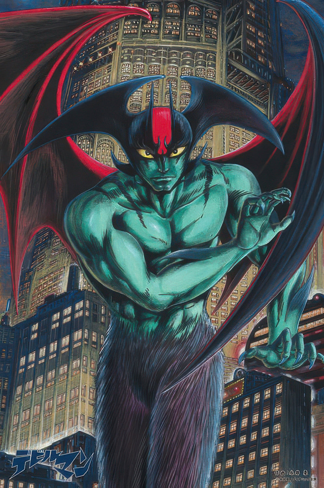 cuties-1000-053-devilman-darkness-of-the-night-1000-pieces-jigsaw-puzzle