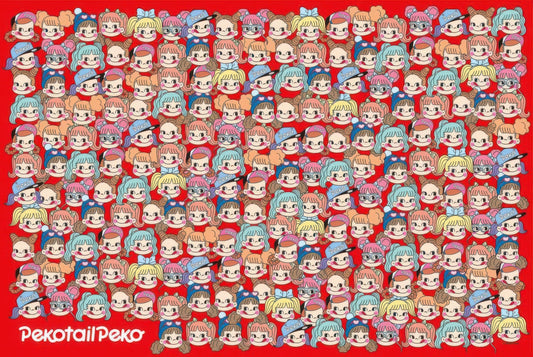 Cuties 1000-071　Peko-chan • Pekotail Peko Collection　1000 Pieces Jigsaw Puzzle