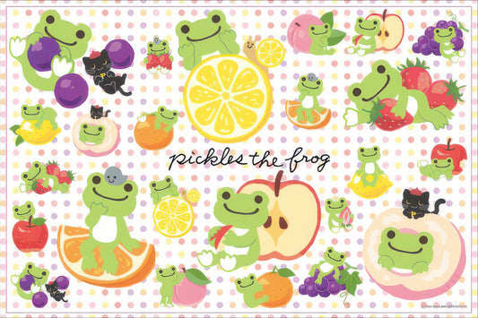 Cuties 1000-086　Pickles the Frog • Roots Pickles　1000 Pieces Jigsaw Puzzle