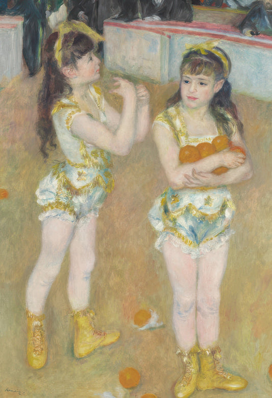 Cuties 300-066　Fine Art • Acrobats at the Cirque Fernando (Francisca and Angelina Wartenberg)　300 Pieces Jigsaw Puzzle