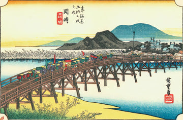Cuties • Utagawa Hiroshige • Yahagi Bridge at Okazaki　300 PCS　Jigsaw Puzzle