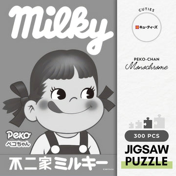 cuties-300-129-peko-chan-monochrome-300-pieces-jigsaw-puzzle