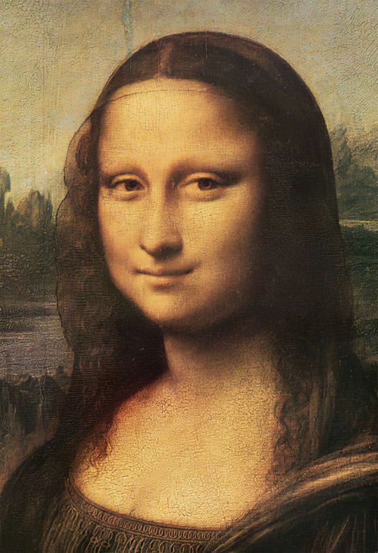 Cuties • Leonardo da Vinci • Mona Lisa (Part)　300 PCS　Jigsaw Puzzle