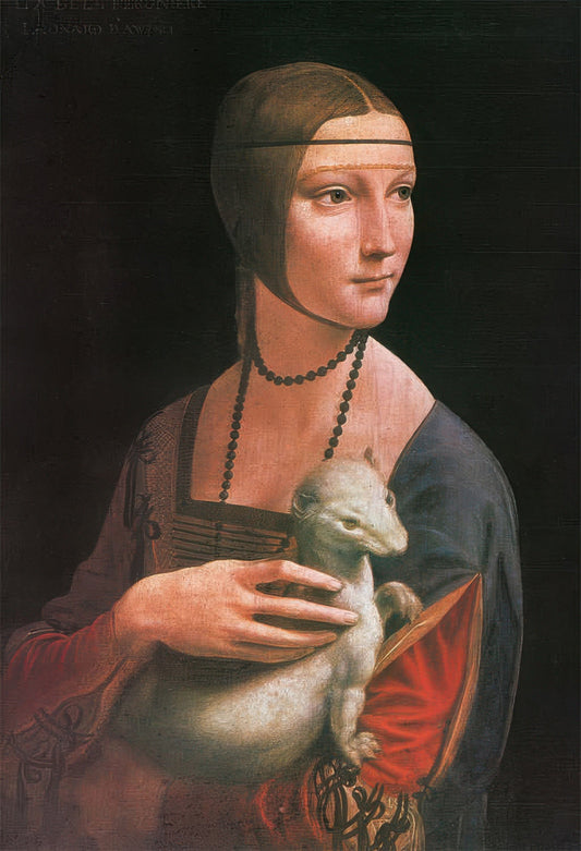 Cuties 300-181　Fine Art • Lady with an Ermine　300 Pieces Jigsaw Puzzle