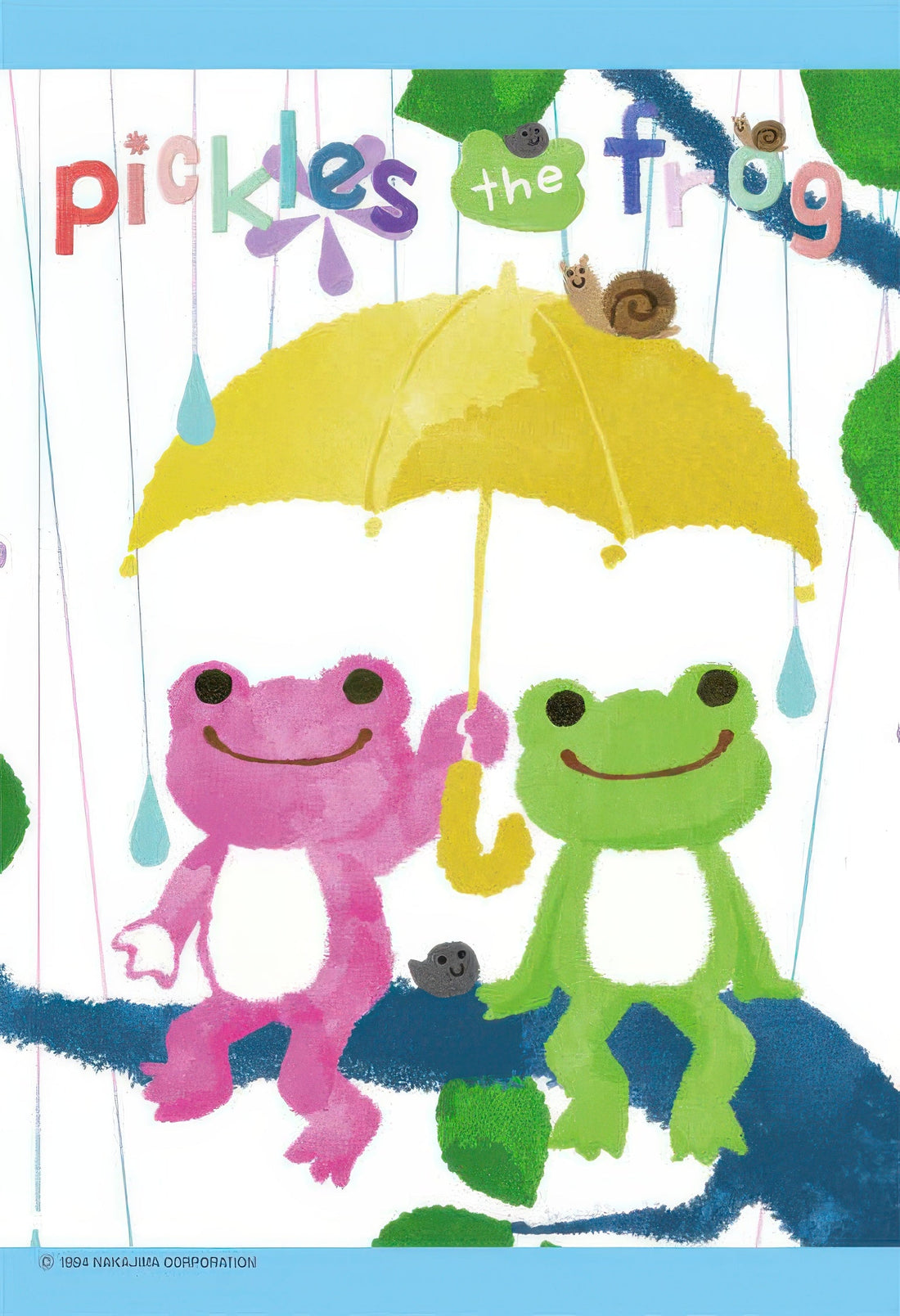 cuties-300-210-pickles-the-frog-together-under-the-rain-300-pieces-jigsaw-puzzle