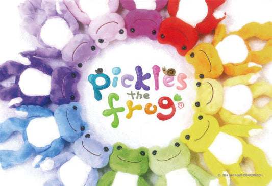 Cuties 300-212　Pickles the Frog • Rainbow Ring　300 Pieces Jigsaw Puzzle