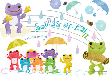 Cuties • Pickles the Frog • Rain Music　300 PCS　Jigsaw Puzzle