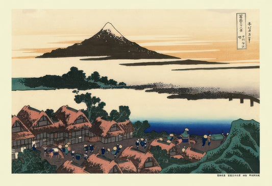 Cuties 300-250　Fine Art • Dawn at Isawa in Kai Province　300 Pieces Jigsaw Puzzle