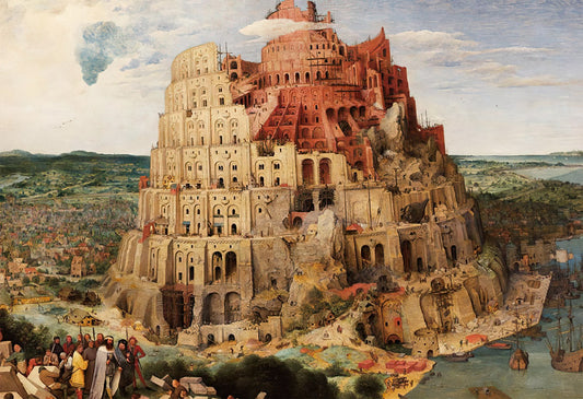 Cuties • Pieter Bruegel the Elder • Tower of Babel　300 PCS　Jigsaw Puzzle