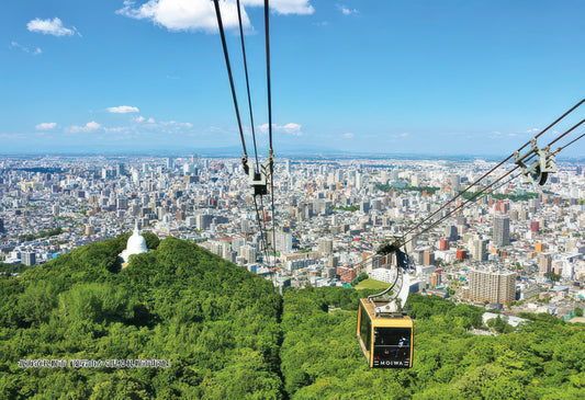 Cuties 300-396　Scenery • View of Sapporo City From Mt. Moiwa, Hokkaido　300 Pieces Jigsaw Puzzle