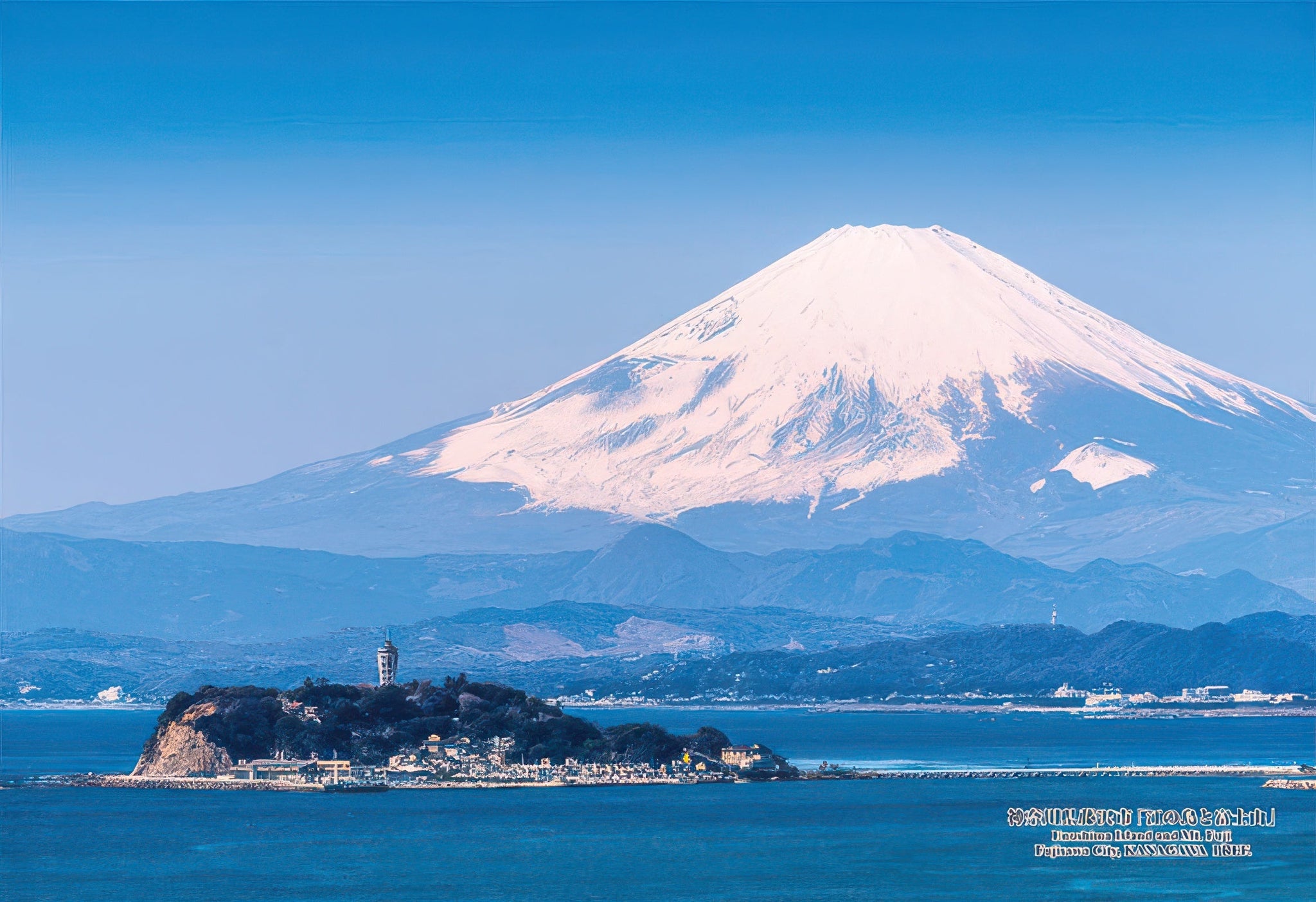 cuties-300-403-scenery-enoshima-and-mt-fuji-kanagawa-300-pieces-jigsaw-puzzle