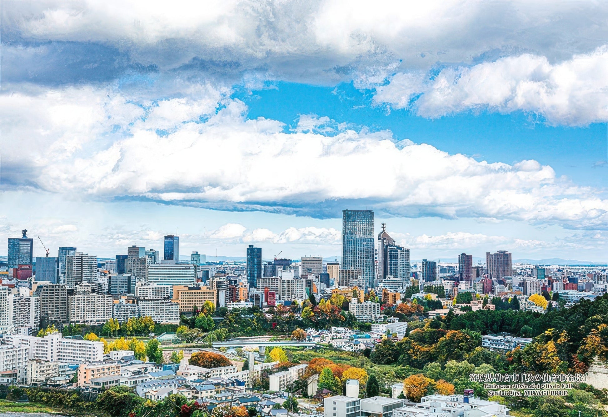 cuties-300-411-autumn-panorama-of-sendai-city,-sendai,-miyagi-prefecture-300-pieces-jigsaw-puzzle