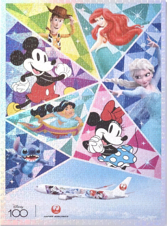 Disneyland DSJ10-12373　Disney • 100 Years Dream Express　1000 Pieces Jigsaw Puzzle