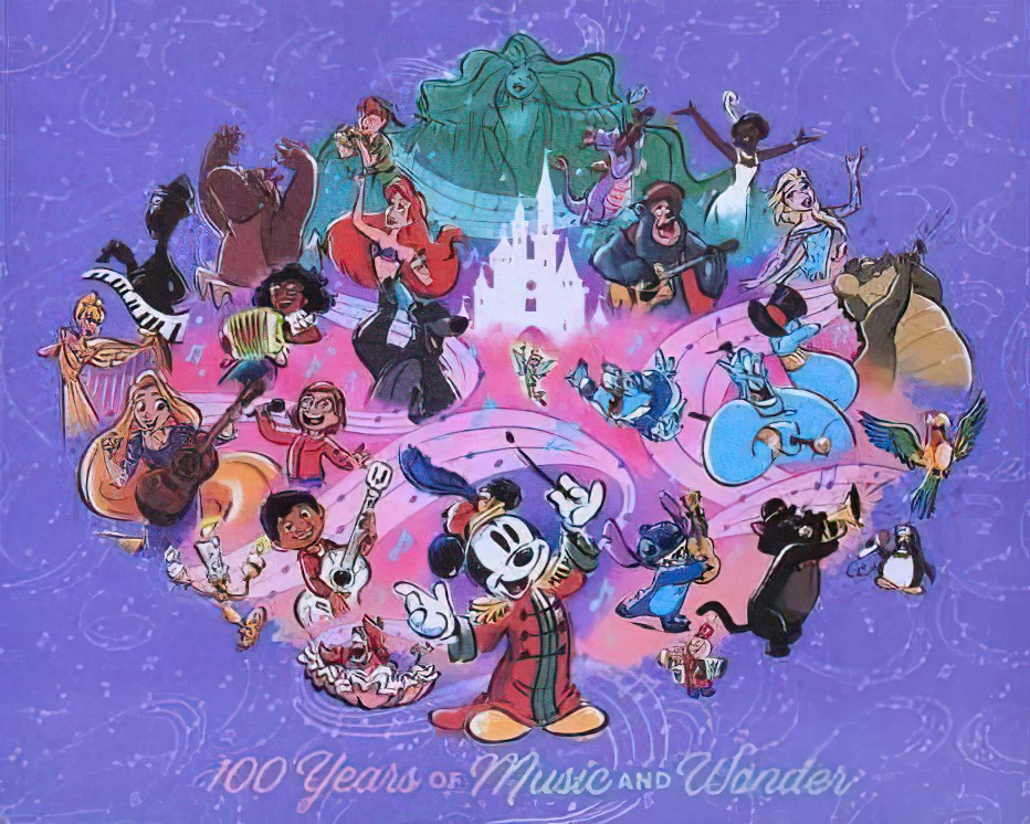 disneyland-dsj10-56285-disney-100-years-of-music-and-wonder-1000-pieces-jigsaw-puzzle