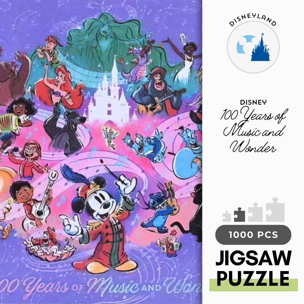 disneyland-dsj10-56285-disney-100-years-of-music-and-wonder-1000-pieces-jigsaw-puzzle