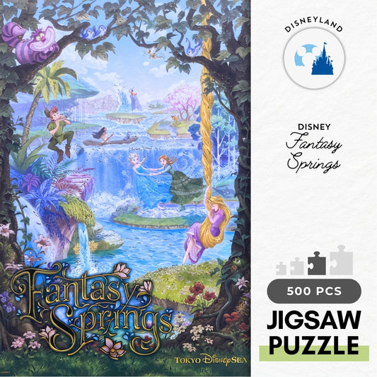 Disneyland TDS05-22205　Tangled • Fantasy Springs　500 Pieces Jigsaw Puzzle