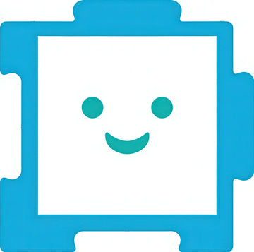 ensky-100-04f-tsunagaru+-shiny-blue-(for-10-x-10-cm)-puzzle-frame