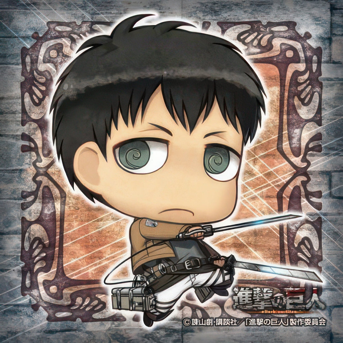 ensky-100-12-attack-on-titan-chimi-bertolt-100-pieces-jigsaw-puzzle