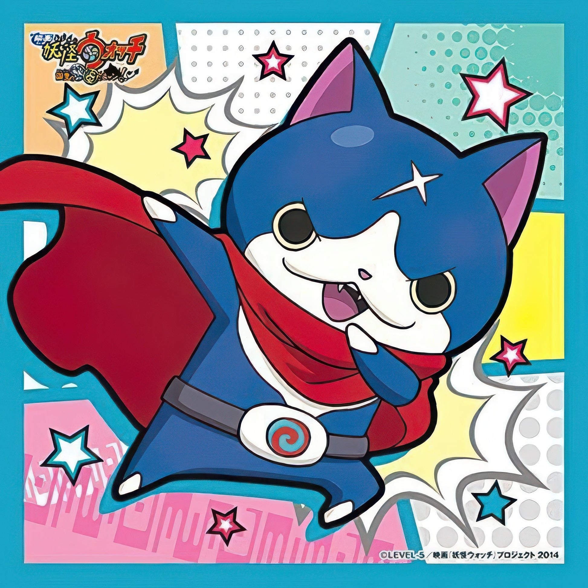 ensky-100-76-yo-kai-watch-the-secret-of-birth-nyan-fuyunyan-100-pieces-jigsaw-puzzle