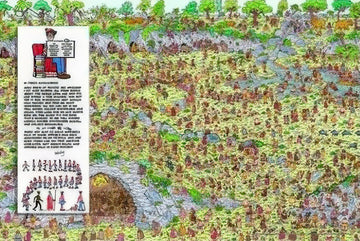 ensky-1000-158-where's-wally?-the-stone-age-1000-pieces-jigsaw-puzzle