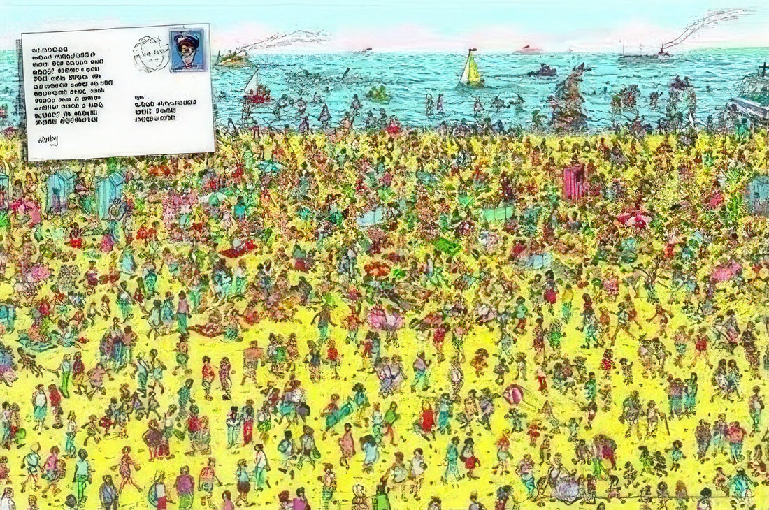 ensky-1000-159-where's-wally?-on-the-beach-1000-pieces-jigsaw-puzzle