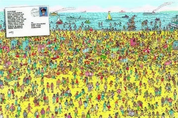 ensky-1000-159-where's-wally?-on-the-beach-1000-pieces-jigsaw-puzzle