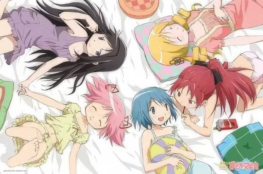 ensky-1000-184-puella-magi-madoka-magica-fun-girls'-time-1000-pieces-jigsaw-puzzle