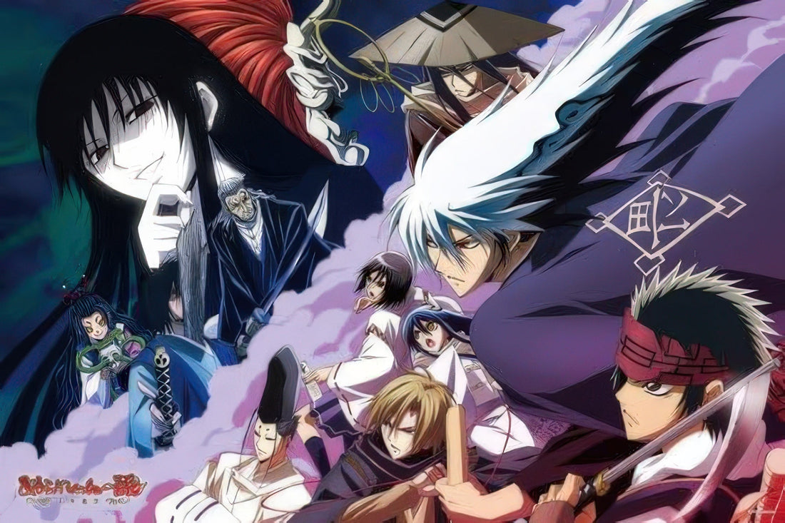 ensky-1000-186-nura:-rise-of-the-yokai-clan-demon-capital-1000-pieces-jigsaw-puzzle