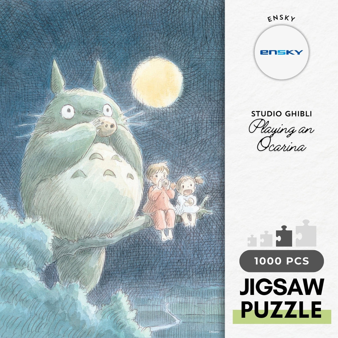 ensky-1000-203-my-neighbor-totoro-playing-an-ocarina-1000-pieces-jigsaw-puzzle