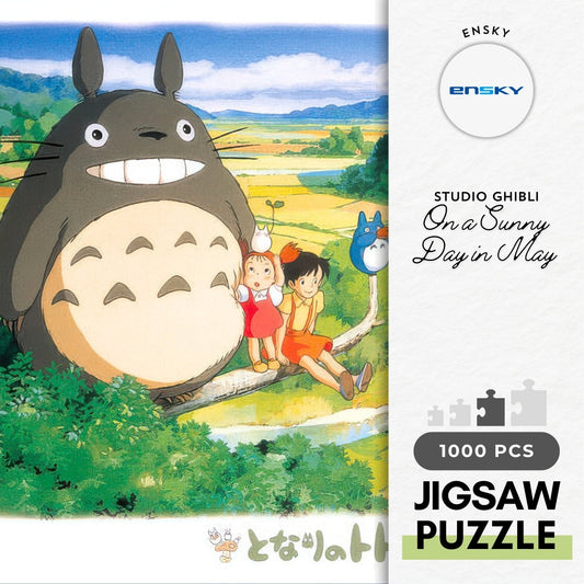 Ensky 1000-211　My Neighbor Totoro • On a Sunny Day in May　1000 Pieces Jigsaw Puzzle