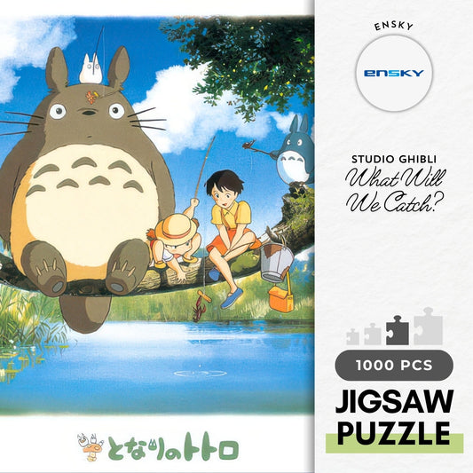 Ensky 1000-226　My Neighbor Totoro • What Will We Catch?　1000 Pieces Jigsaw Puzzle