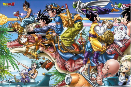 Ensky 1000-25　Dragon Ball Z • Go Go Paradise　1000 Pieces Jigsaw Puzzle