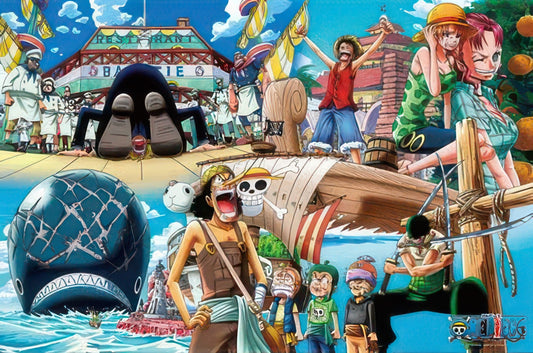 Ensky 1000-311　One Piece • To the Great Passage　1000 Pieces Jigsaw Puzzle