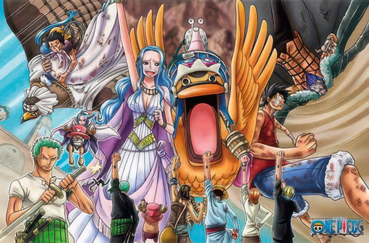 Ensky 1000-312　One Piece • Desert Kingdom, Alabasta　1000 Pieces Jigsaw Puzzle