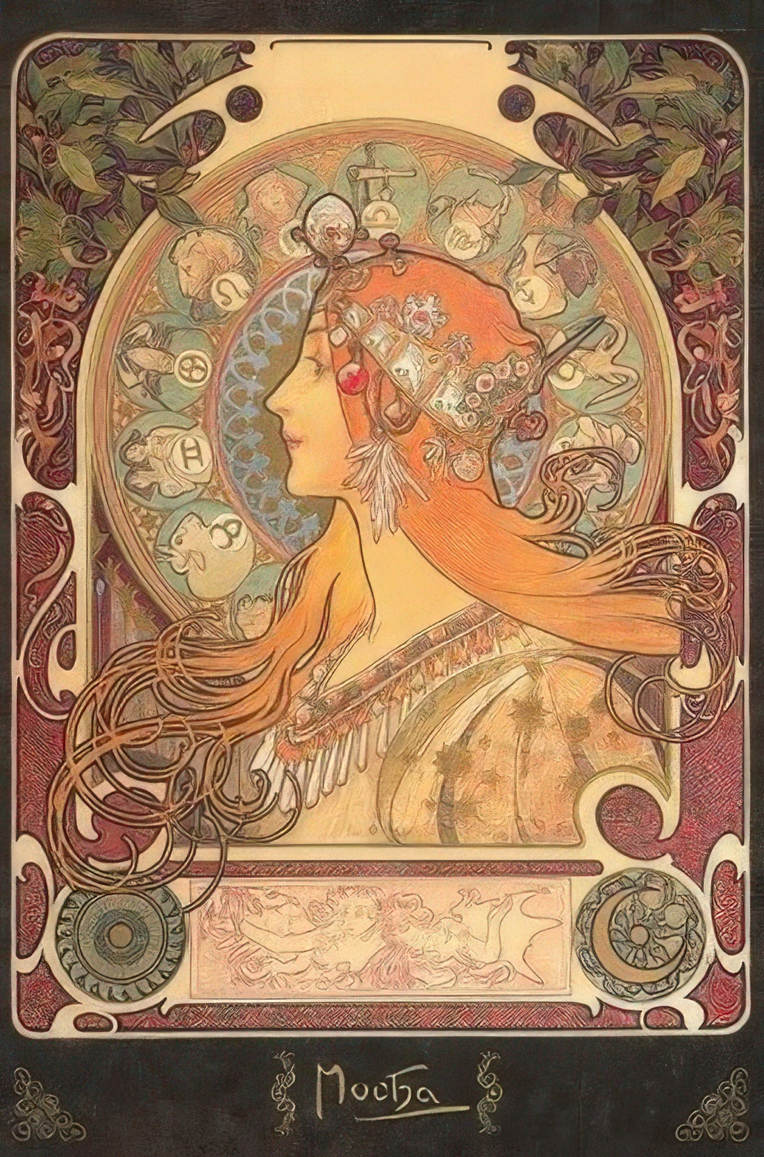 ensky-1000-335-mucha-the-signs-of-the-zodiac-1000-pieces-jigsaw-puzzle