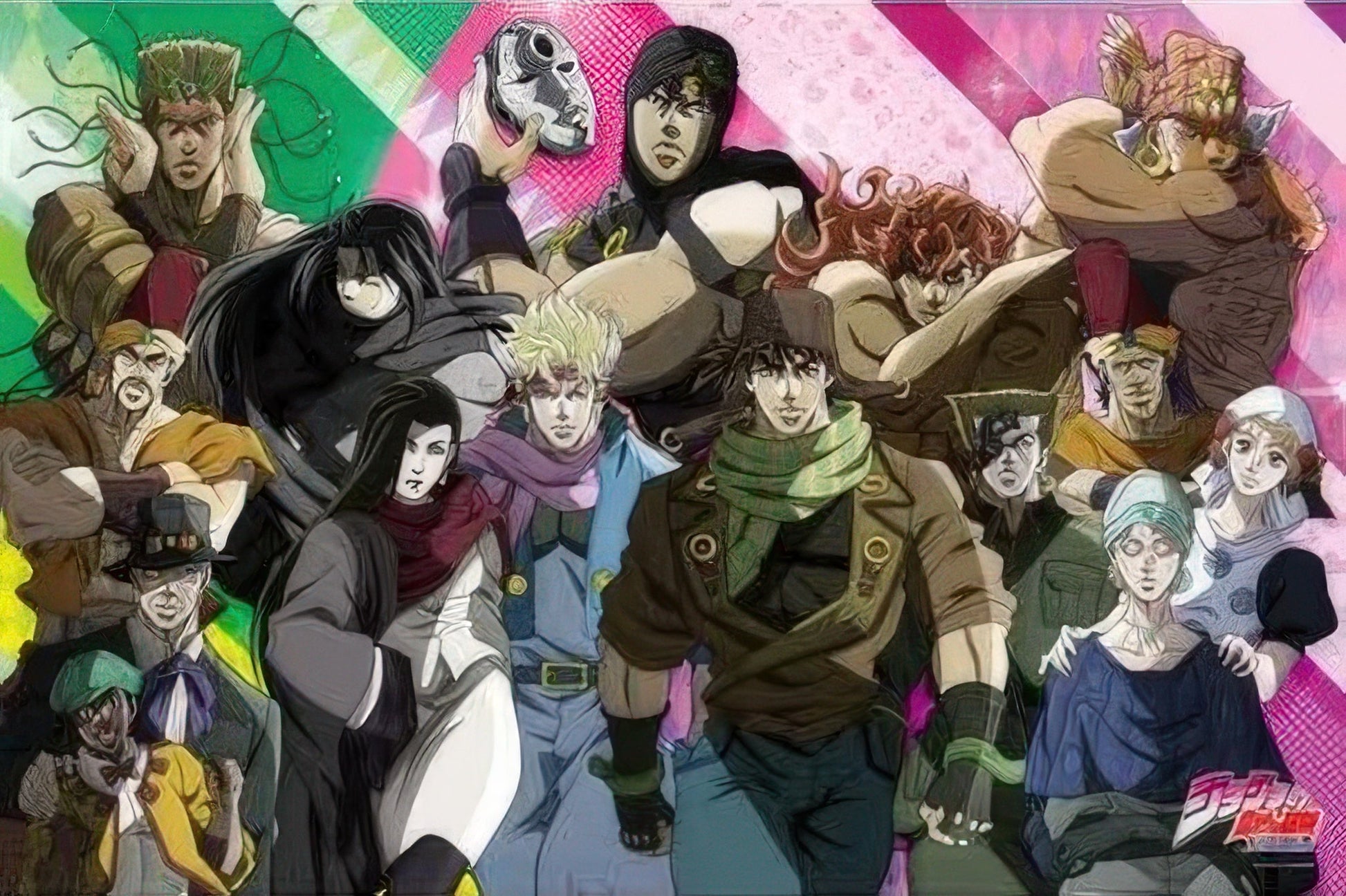 ensky-1000-349-jojo's-bizarre-adventure-battle-tendency-1000-pieces-jigsaw-puzzle