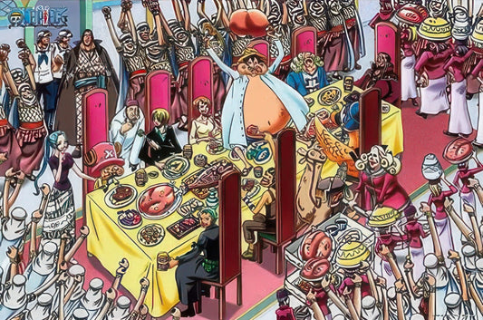 Ensky 1000-353　One Piece • Pirates' Banquet　1000 Pieces Jigsaw Puzzle