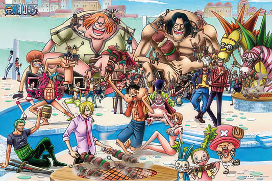 Ensky 1000-363　One Piece • Ok!! It's a Party!!!　1000 Pieces Jigsaw Puzzle