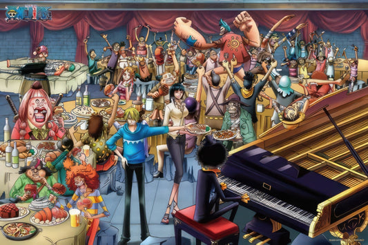 Ensky 1000-373　One Piece • Can I Be Your Friend?　1000 Pieces Jigsaw Puzzle